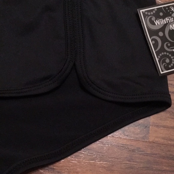 NWT Splendies Black Smooth Boyshort, size M - Picture 3 of 4